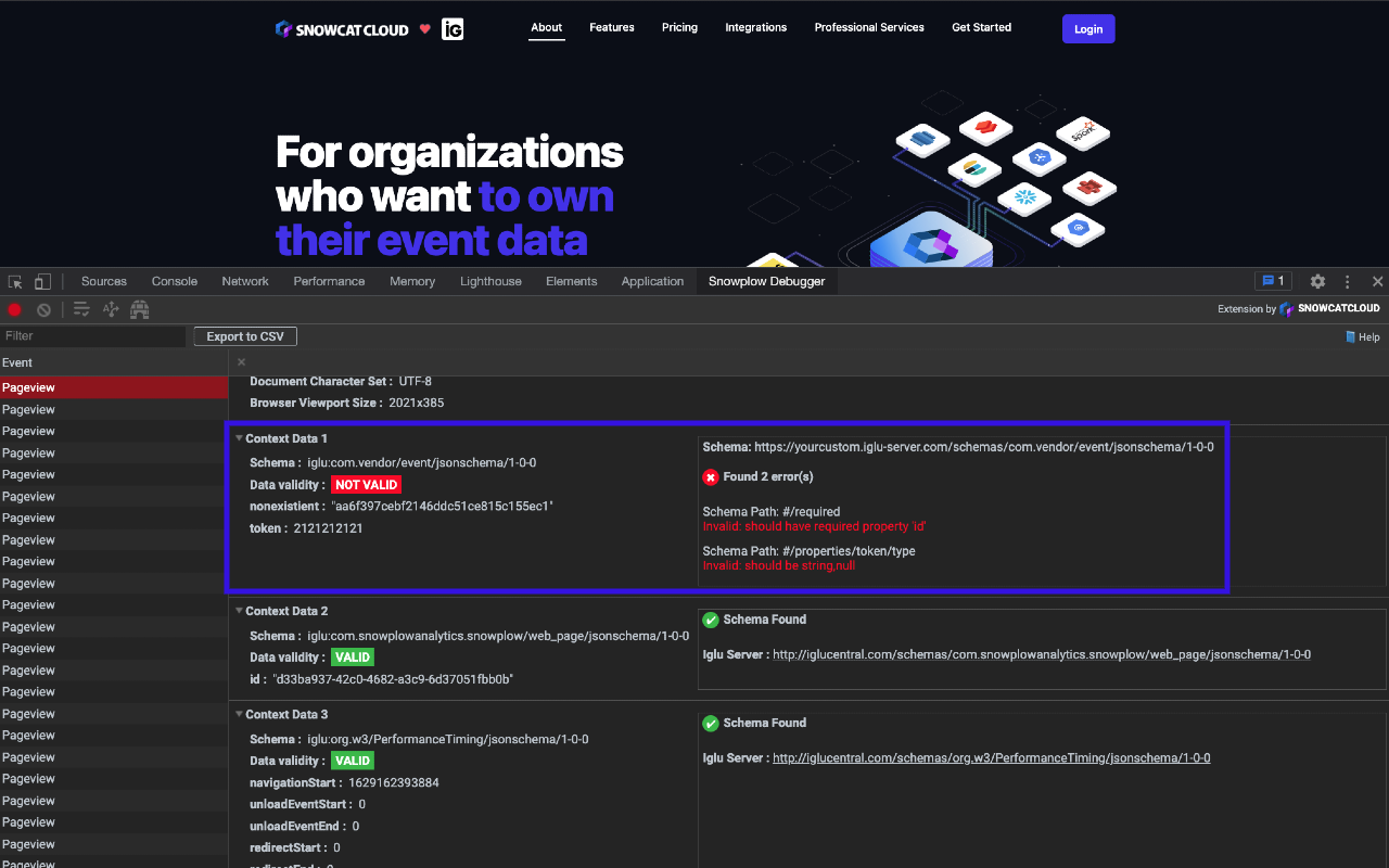 Snowplow Debugger截图1