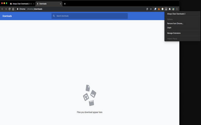 Always Clear Downloads 3截图1