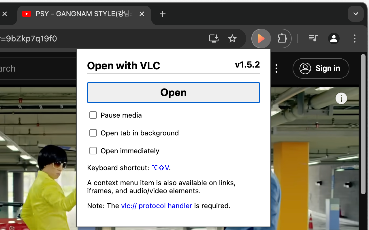 Open with VLC截图1