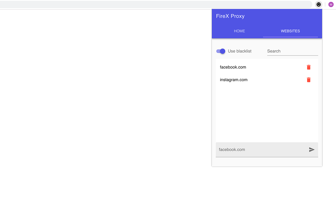 FireX Proxy截图2