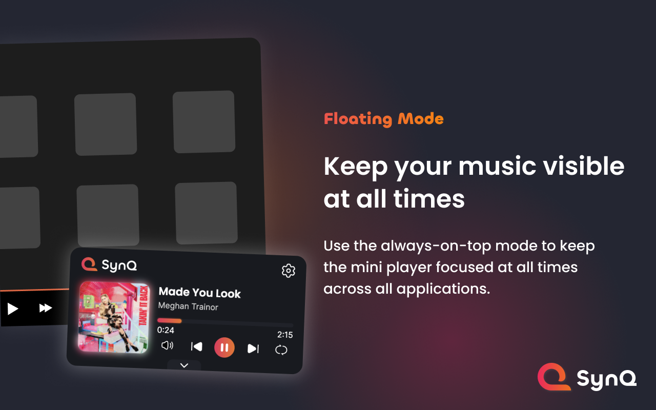 SynQ for Spotify, YouTube, Amazon Music, more截图3
