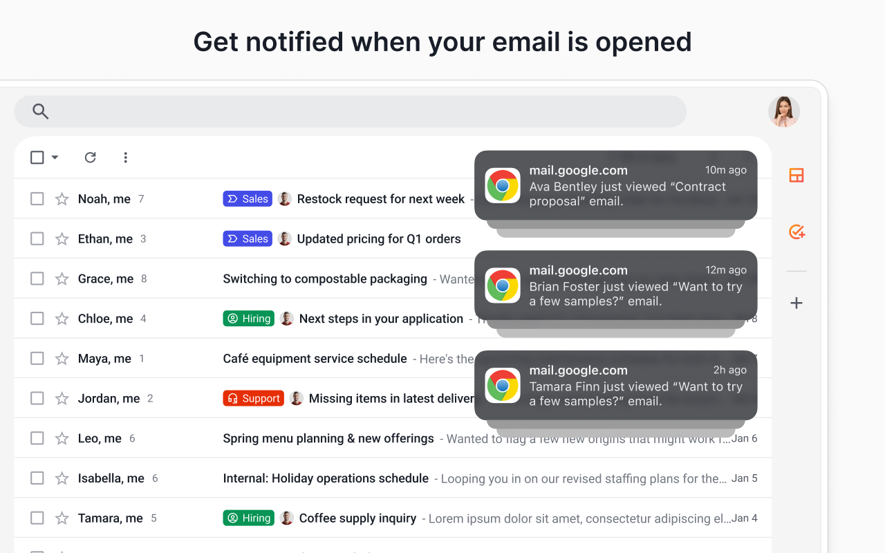 Streak Email Tracking for Gmail截图1