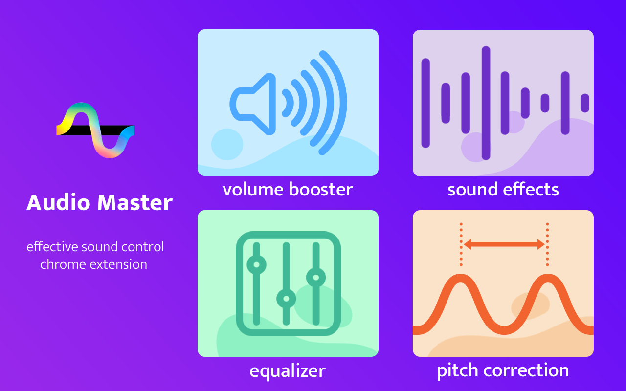 Volume Booster, equalizer → Audio control截图3