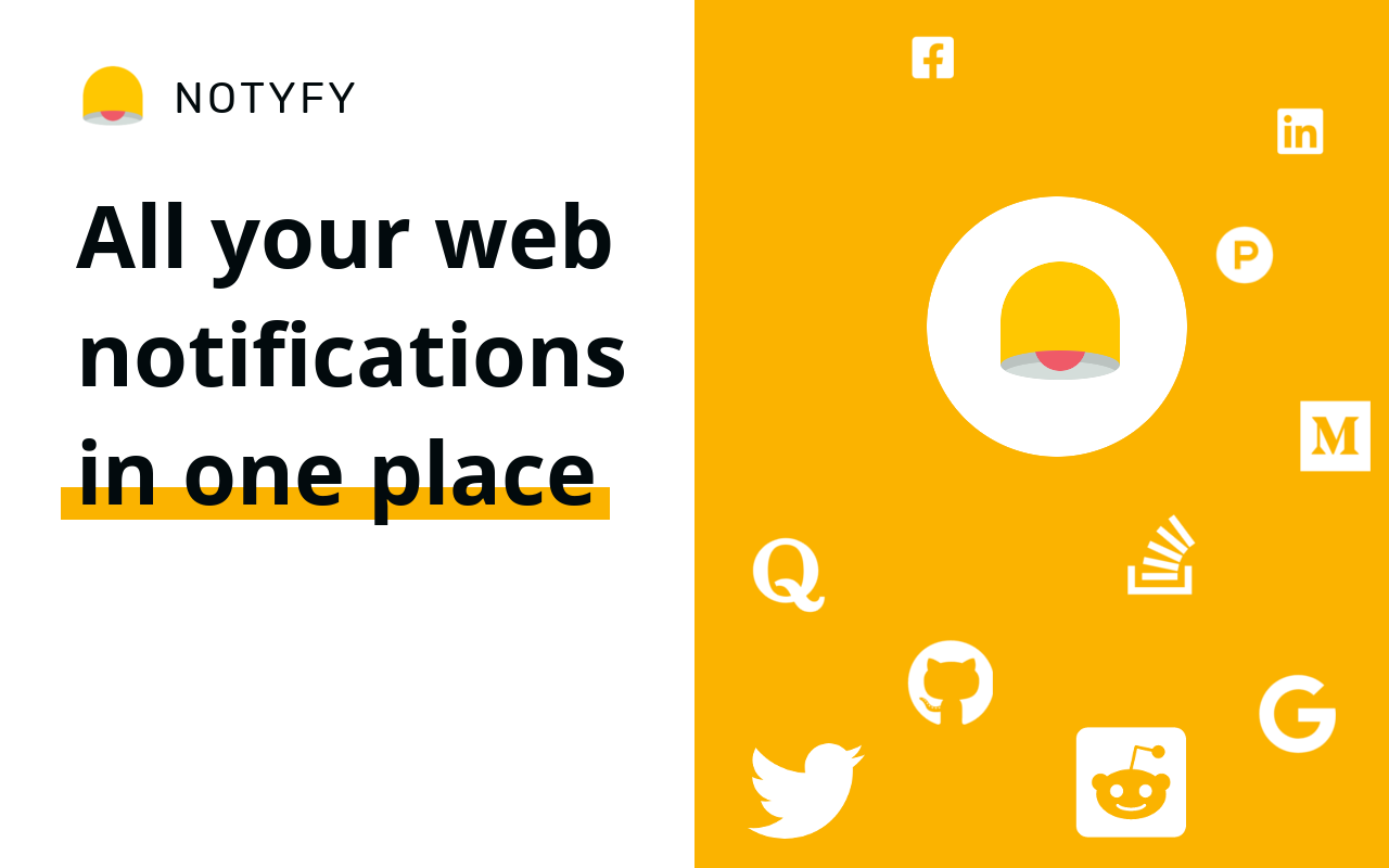 Notyfy - Web Notifications in One Place截图3