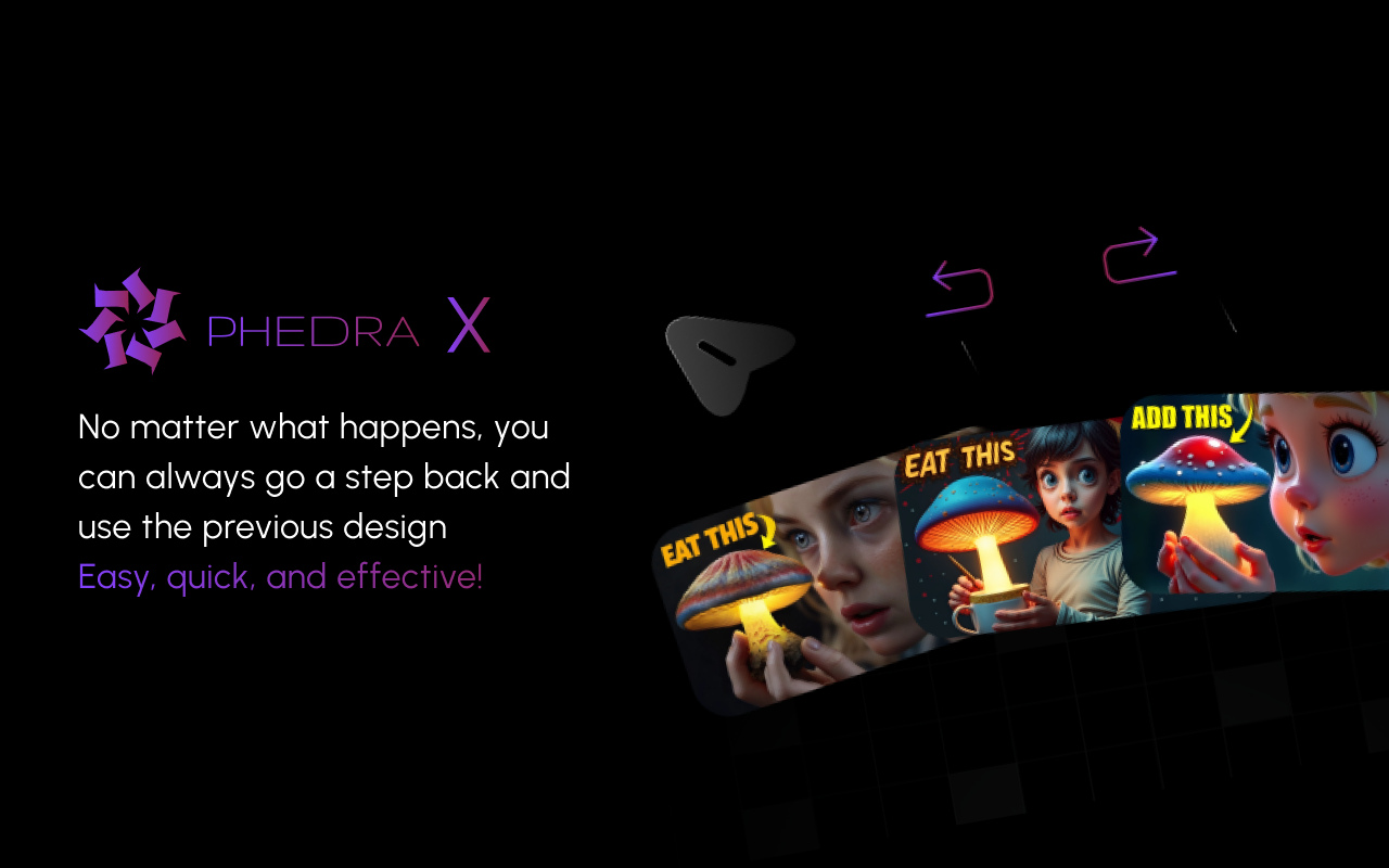 Phedra X: Revisualize & Edit Images From Web截图2
