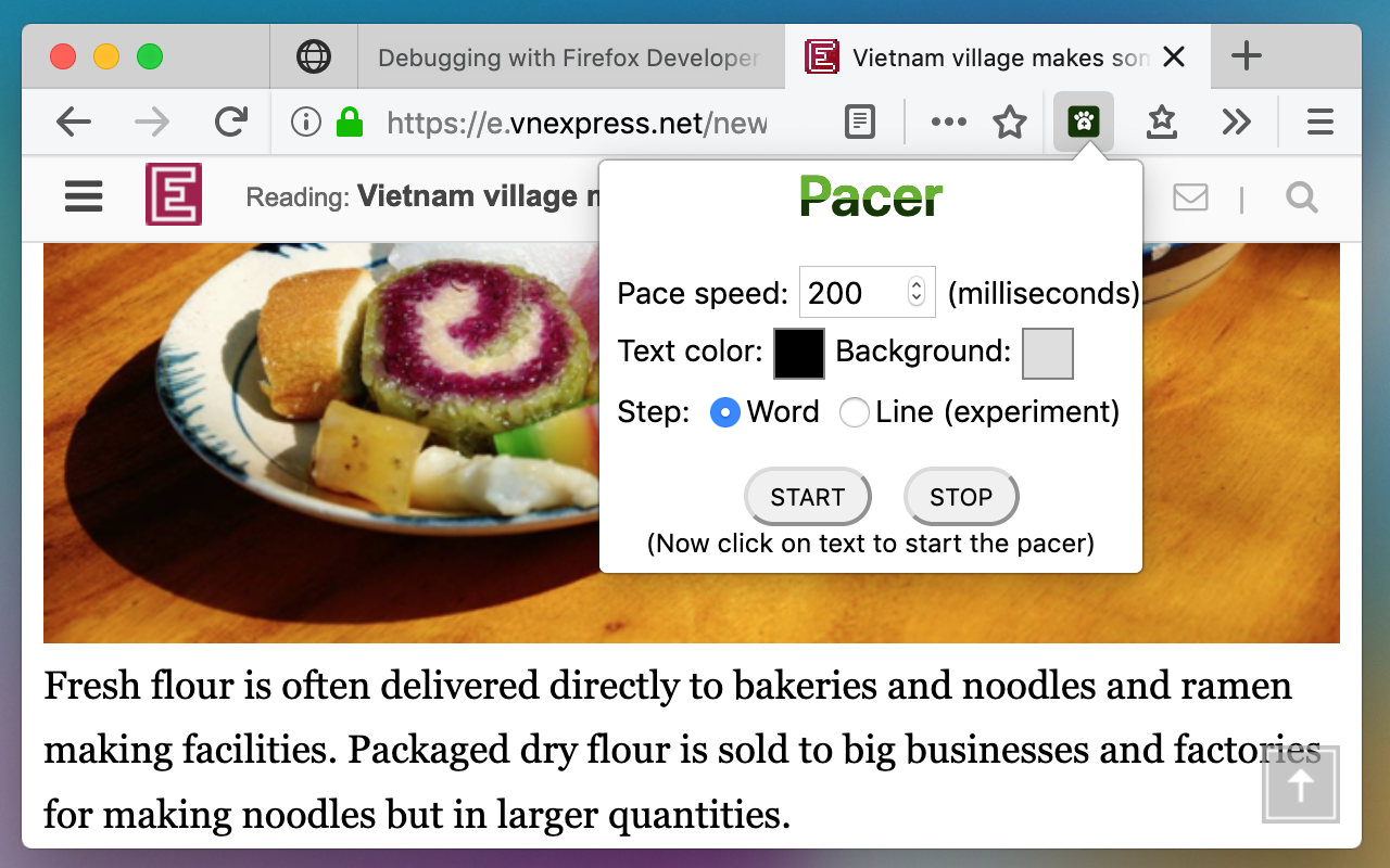 Pacer speed reading截图1