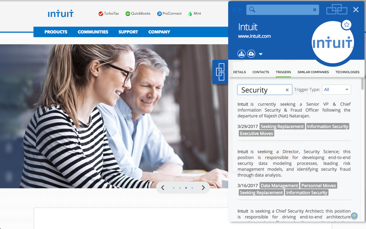 DiscoverOrg Sales Intelligence截图5