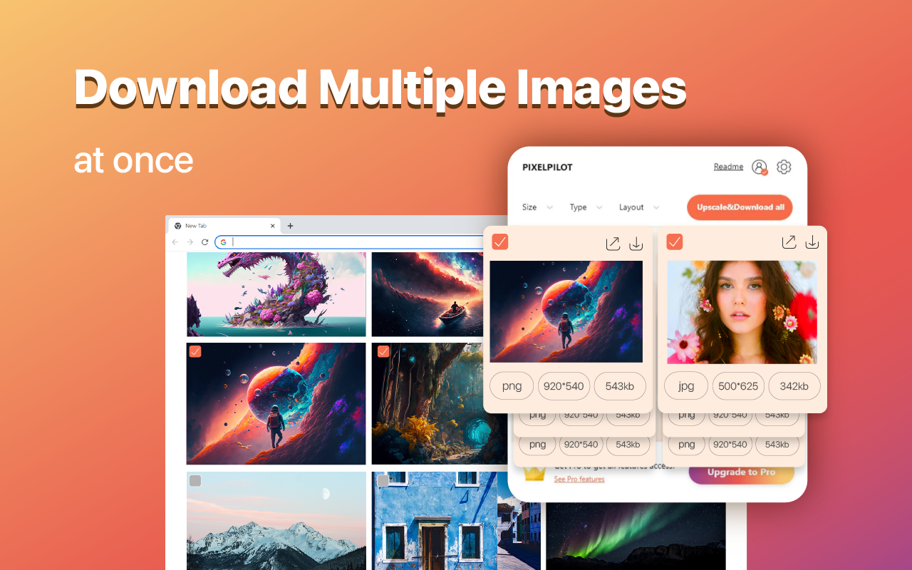 HD Image Downloader - Nero Lens for Chrome截图1