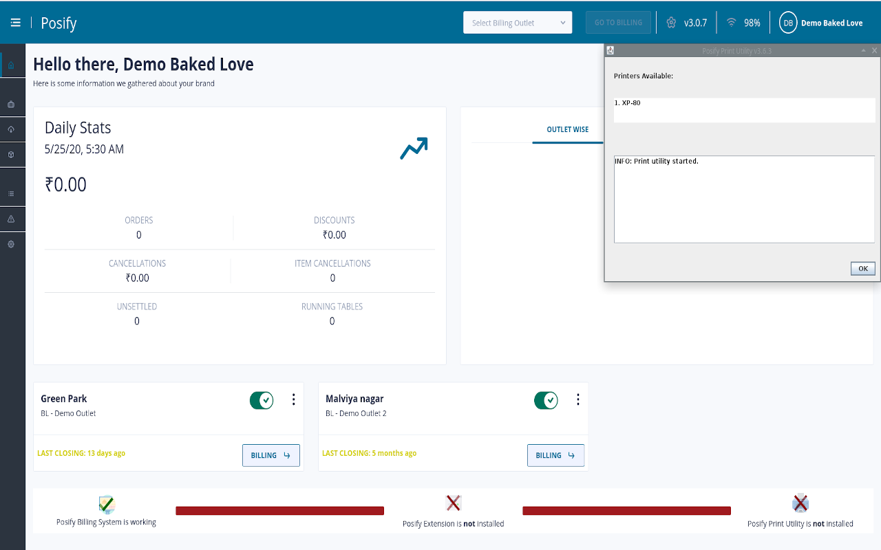Posify Silent Print截图1