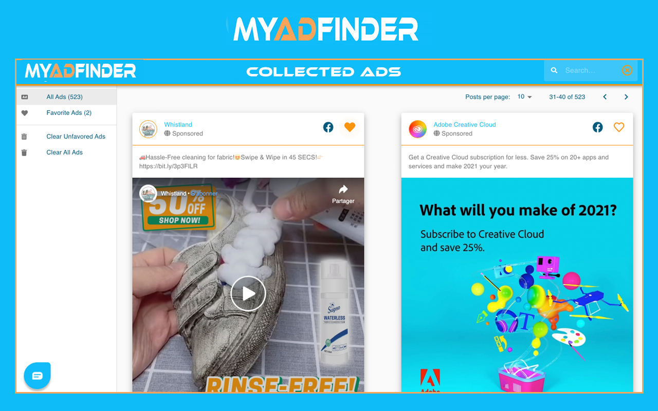 MY AD FINDER截图2