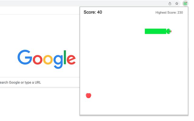 Apple Snake Game截图1