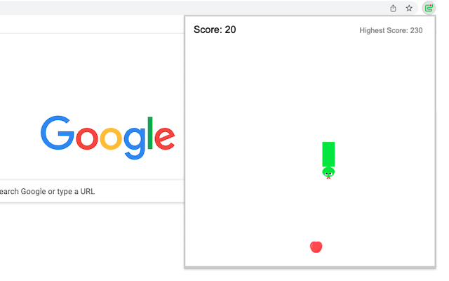 Apple Snake Game截图4