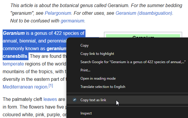 Copy Text as Link截图2