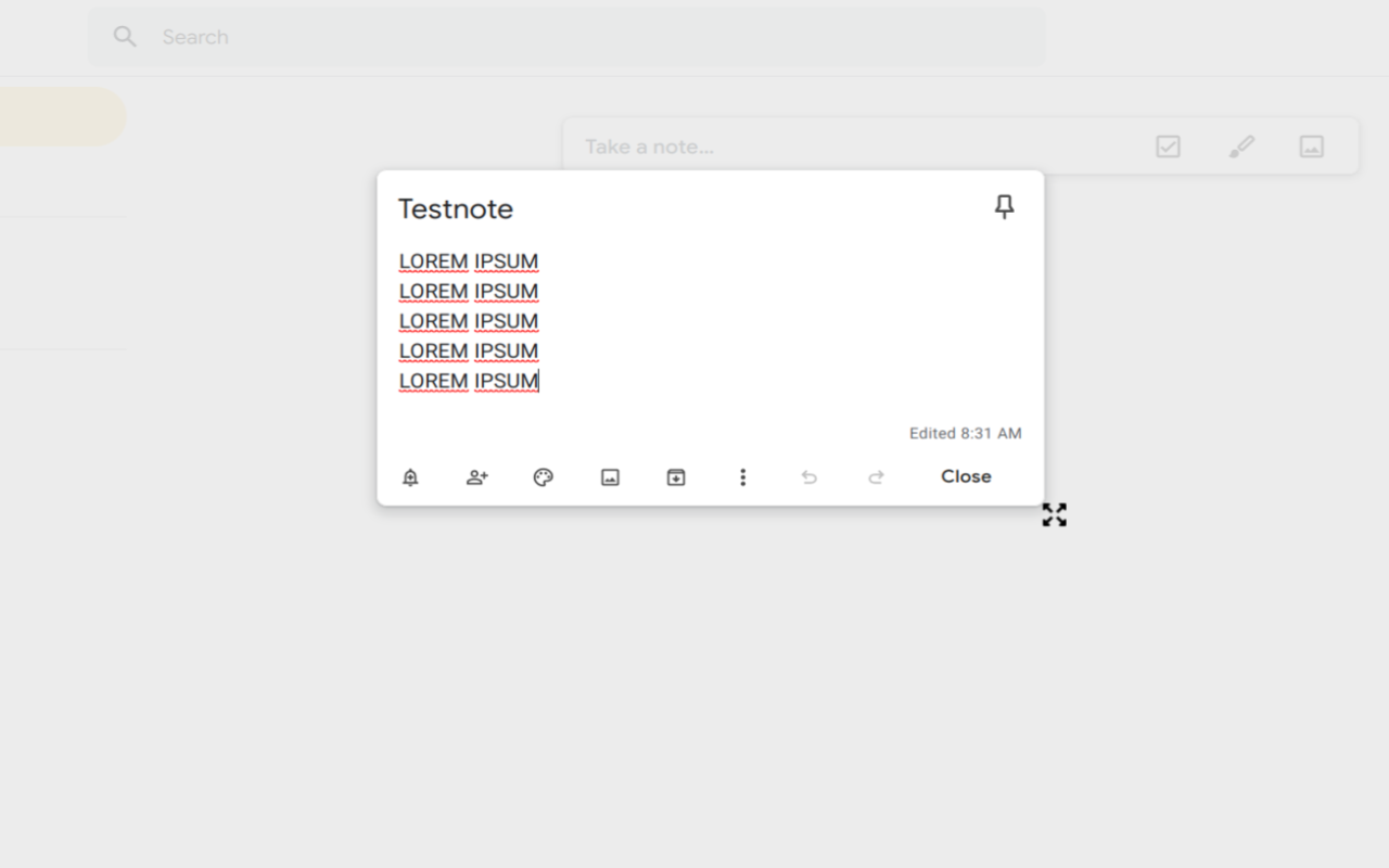 Google Keep Window Resizer截图2