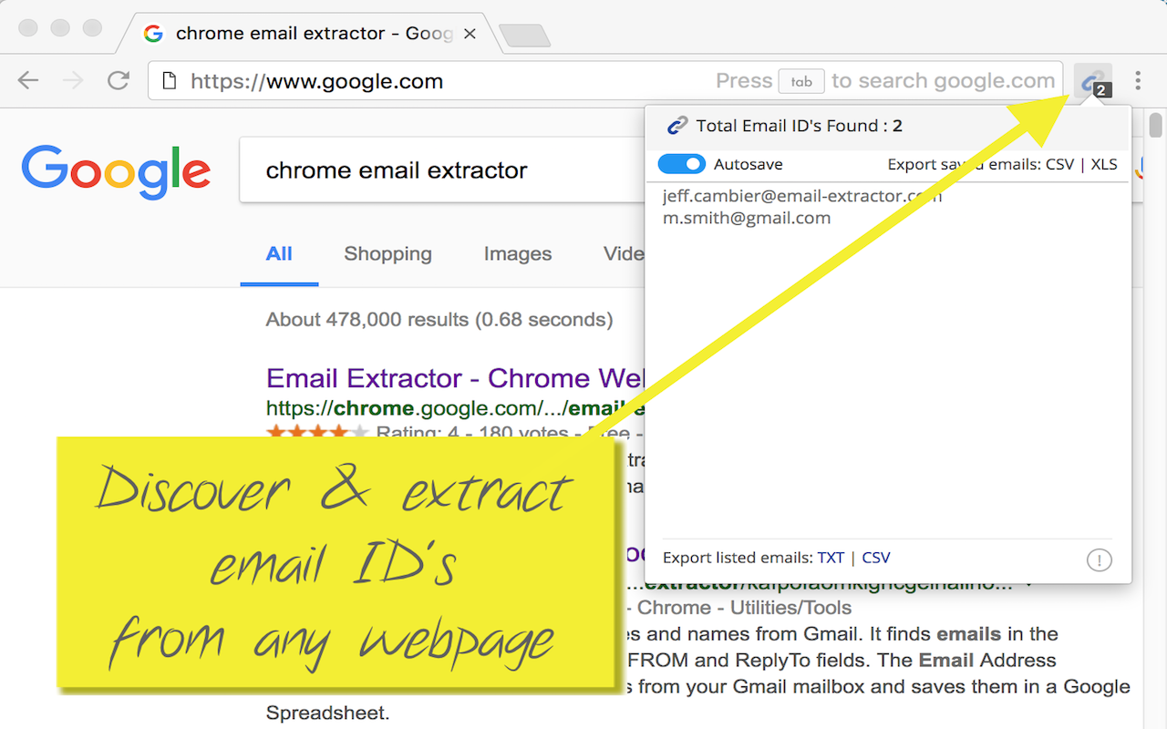 Email Extractor截图2