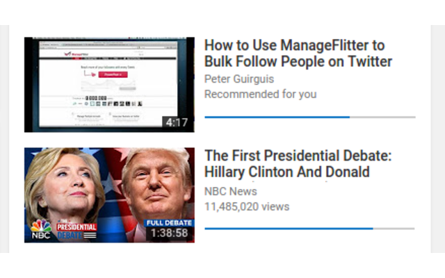 YouTube Sidebar Ratings截图1