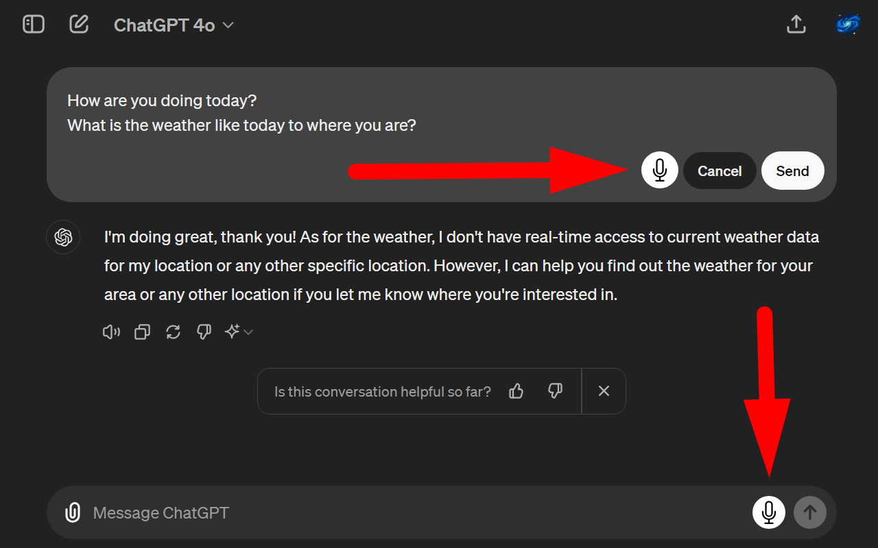 Whisper to ChatGPT截图1