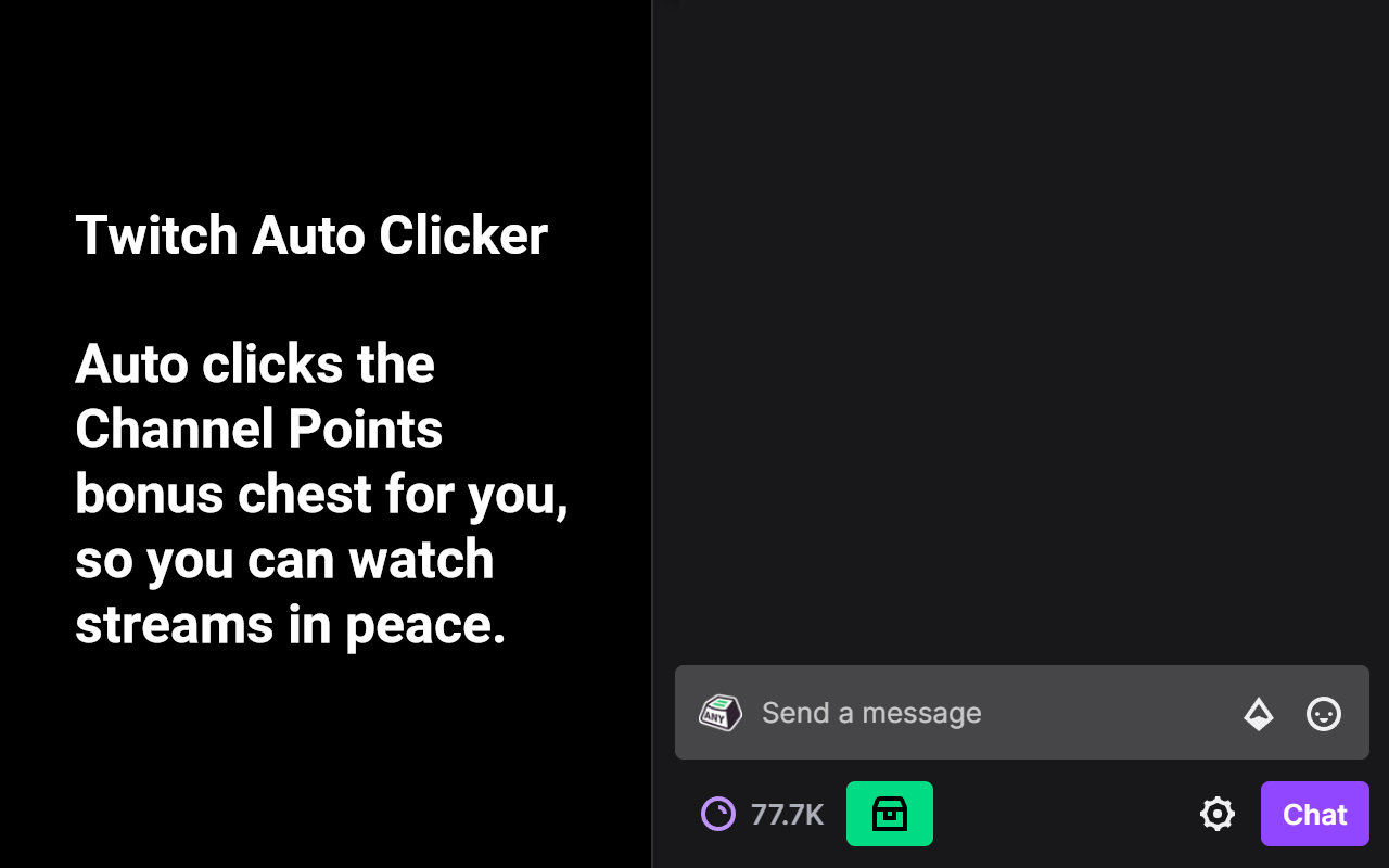 Twitch Channel Points Auto Clicker截图1