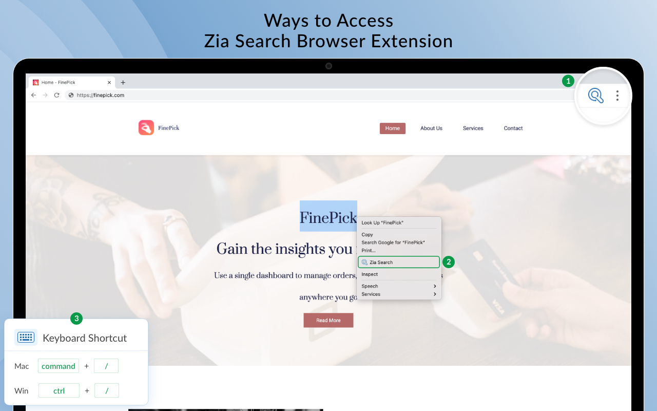 Zia Search from Zoho截图3