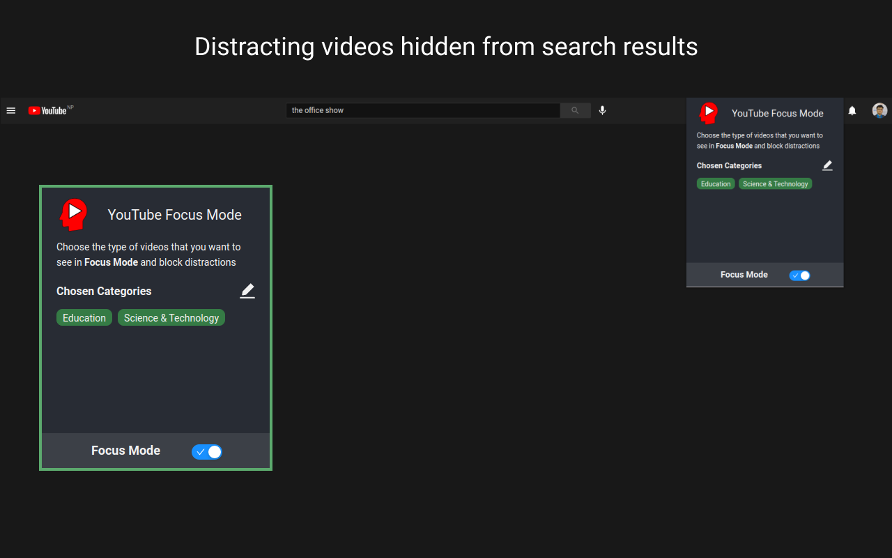 YouTube Focus Mode截图2