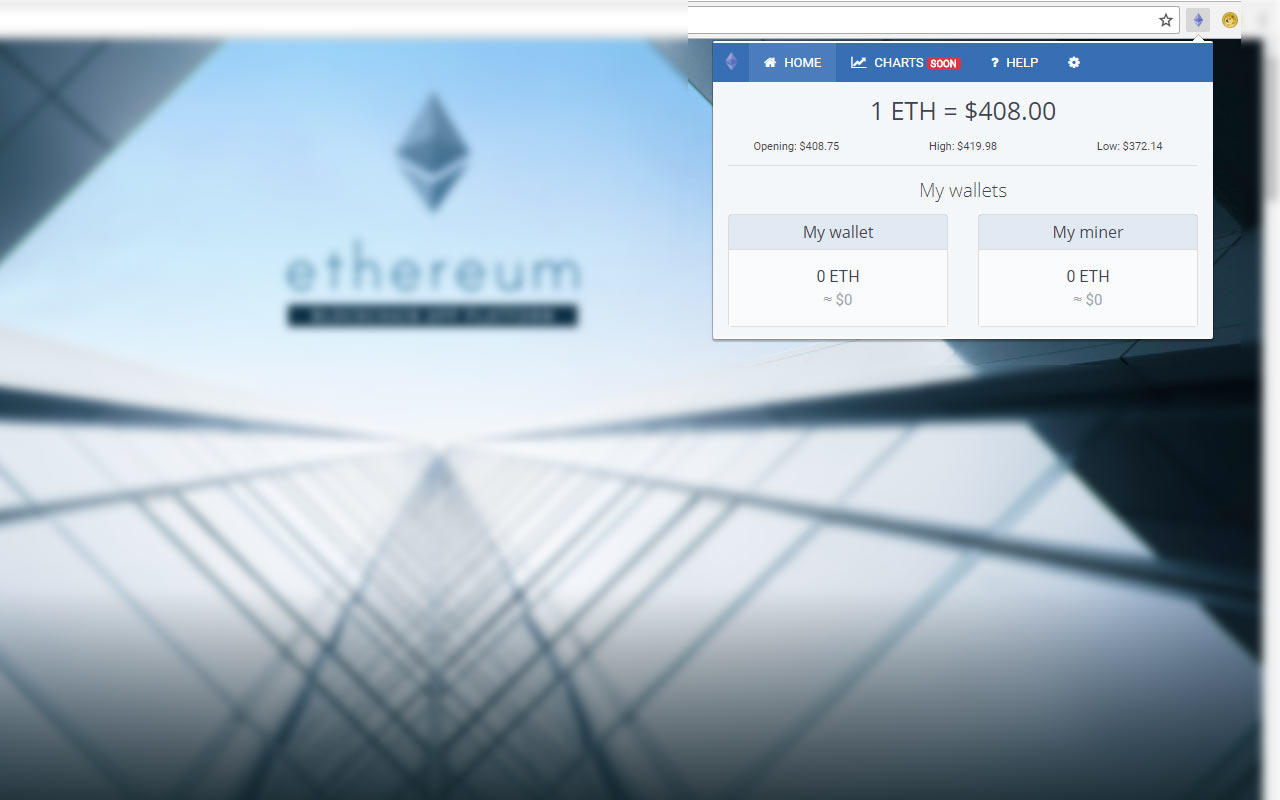 Ethereum AllInOne: ETH Ticker / Wallet viewer截图1