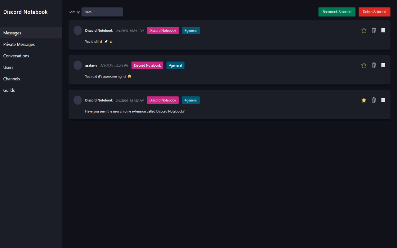 Discord Notebook截图1