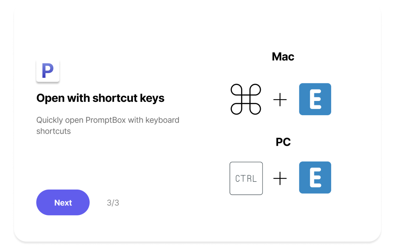 PromptBox: Organize frequently used text截图1