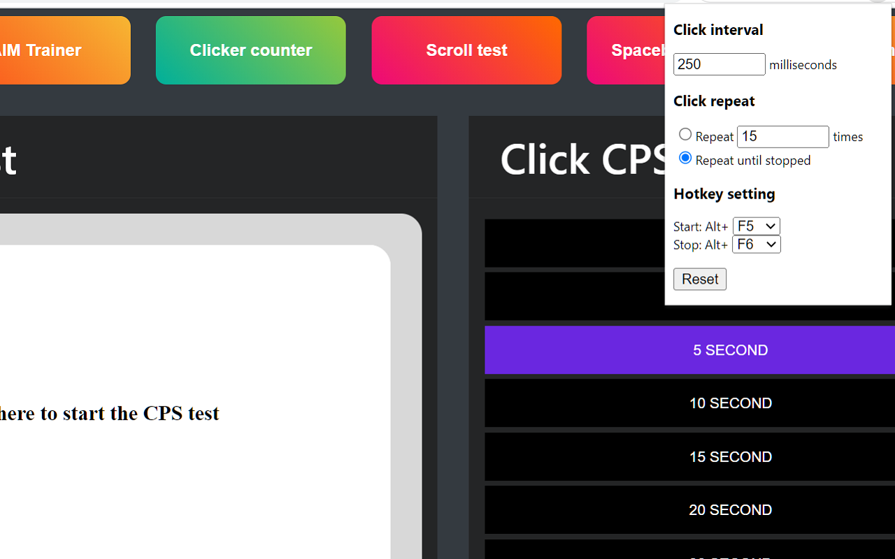 GS Auto Clicker截图1