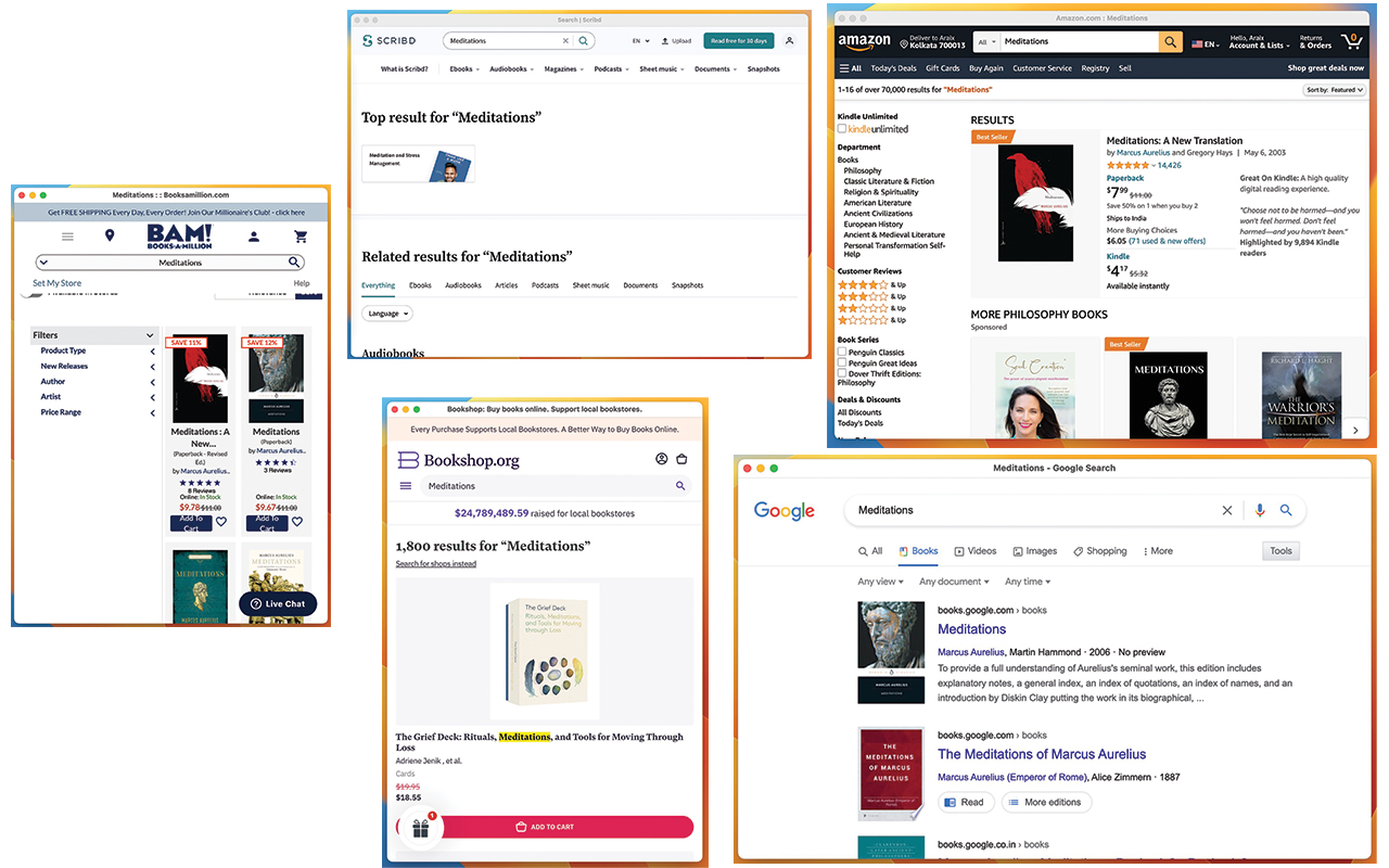 Search Bookstores截图2