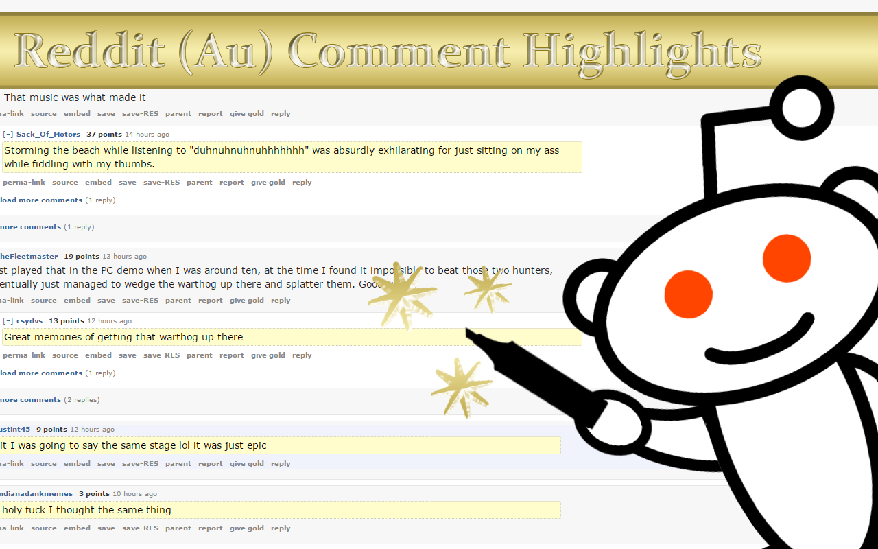 Reddit (Au) Comment Highlights截图2