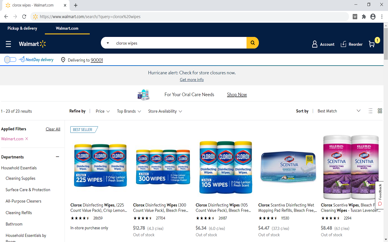 Walmart Only No Third Party Seller截图1