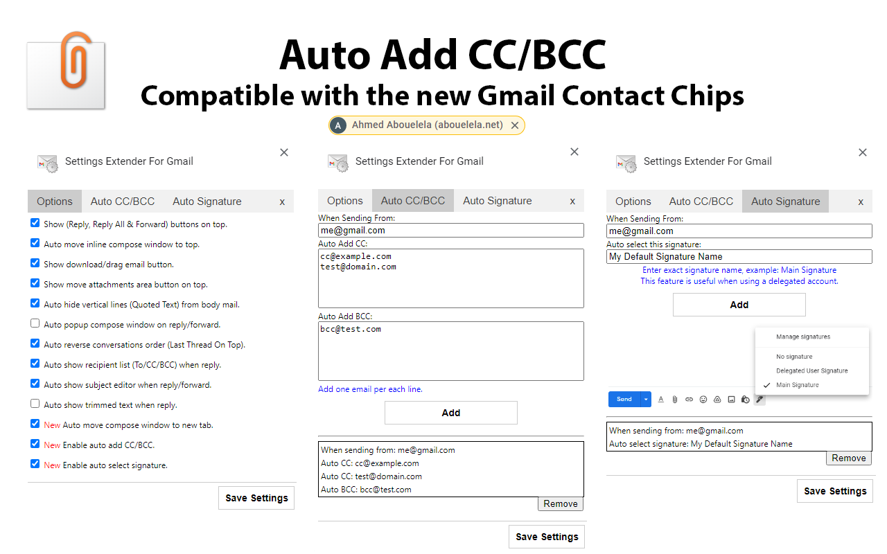 Gmail Settings Extender截图1