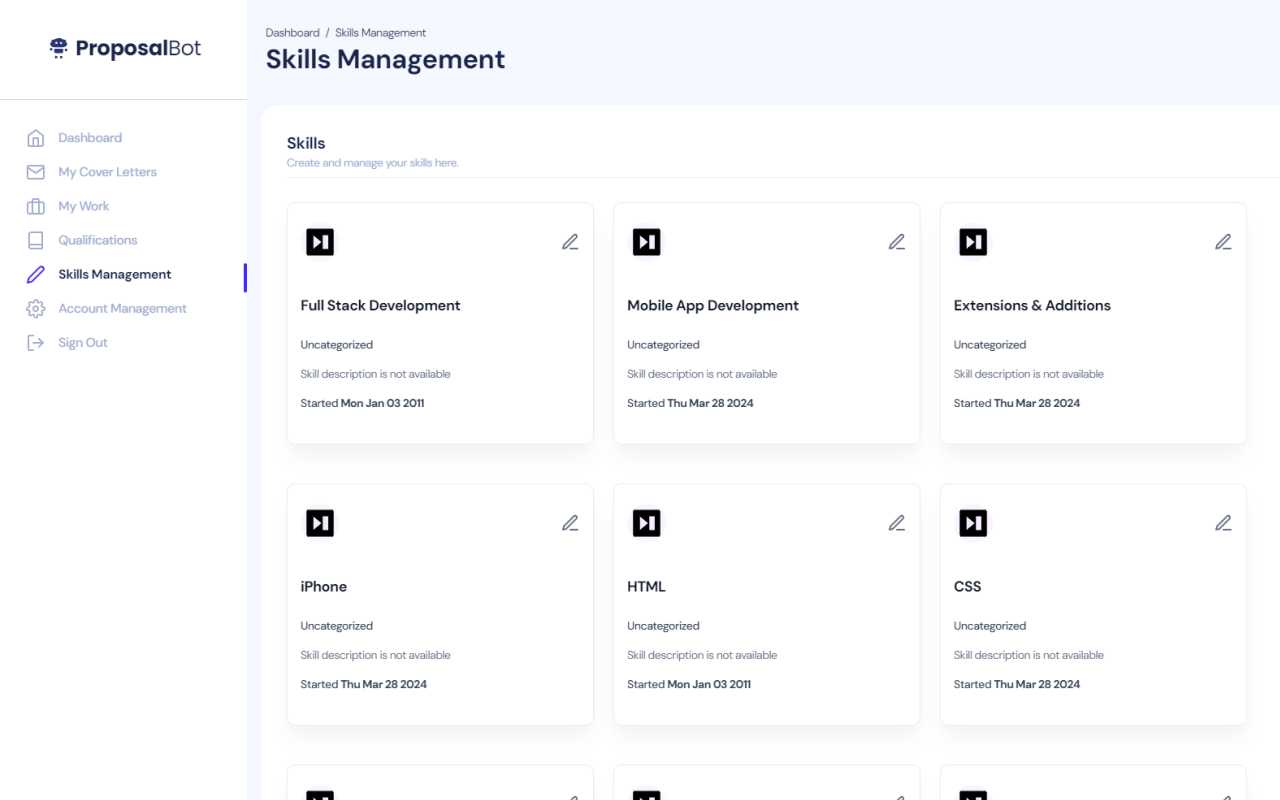 ProposalBot (formerly Upwork Cover Letter Job AI)截图2