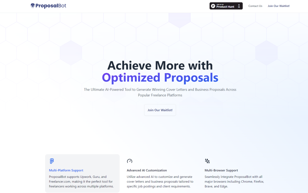 ProposalBot (formerly Upwork Cover Letter Job AI)截图4