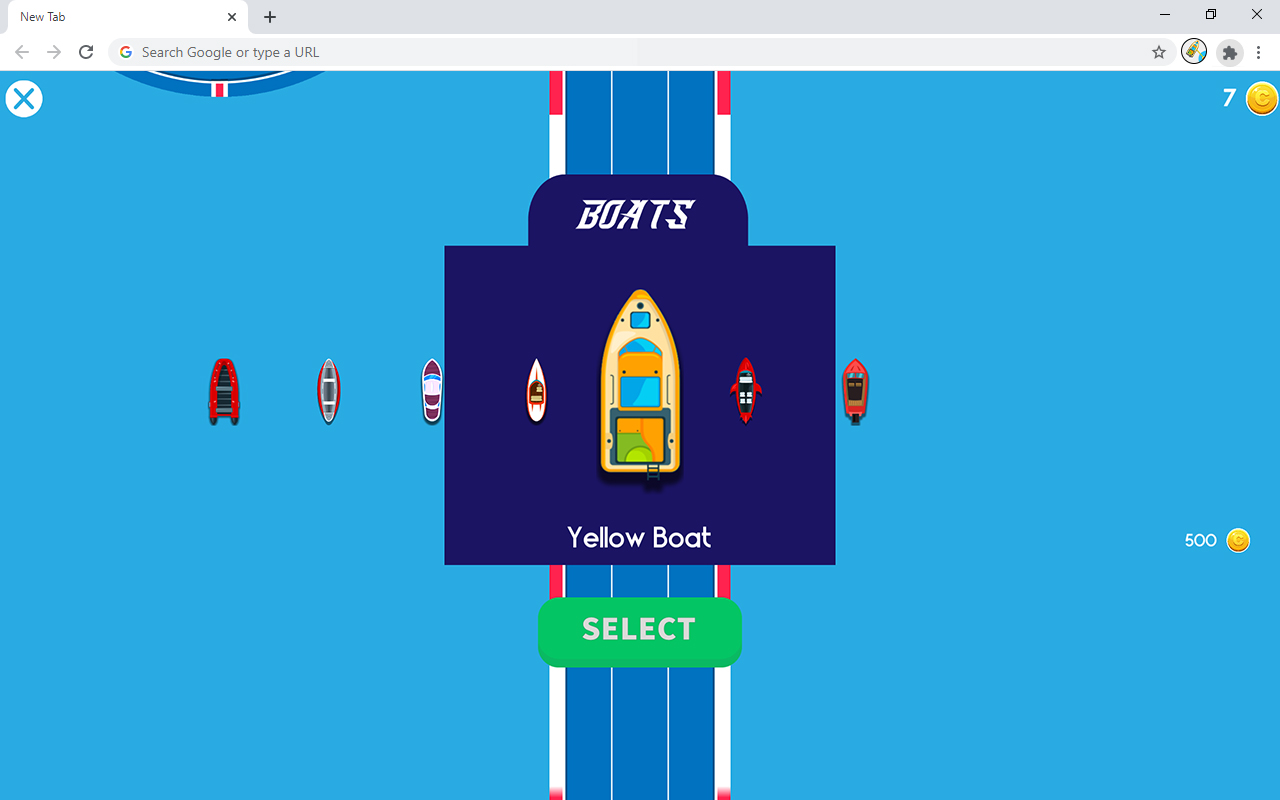 Boat Sling Drift Game截图2