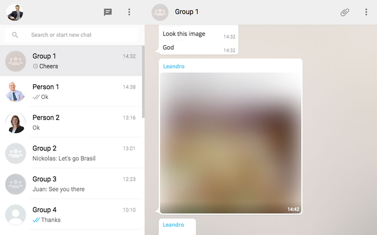 WhatsApp Blur Images截图1