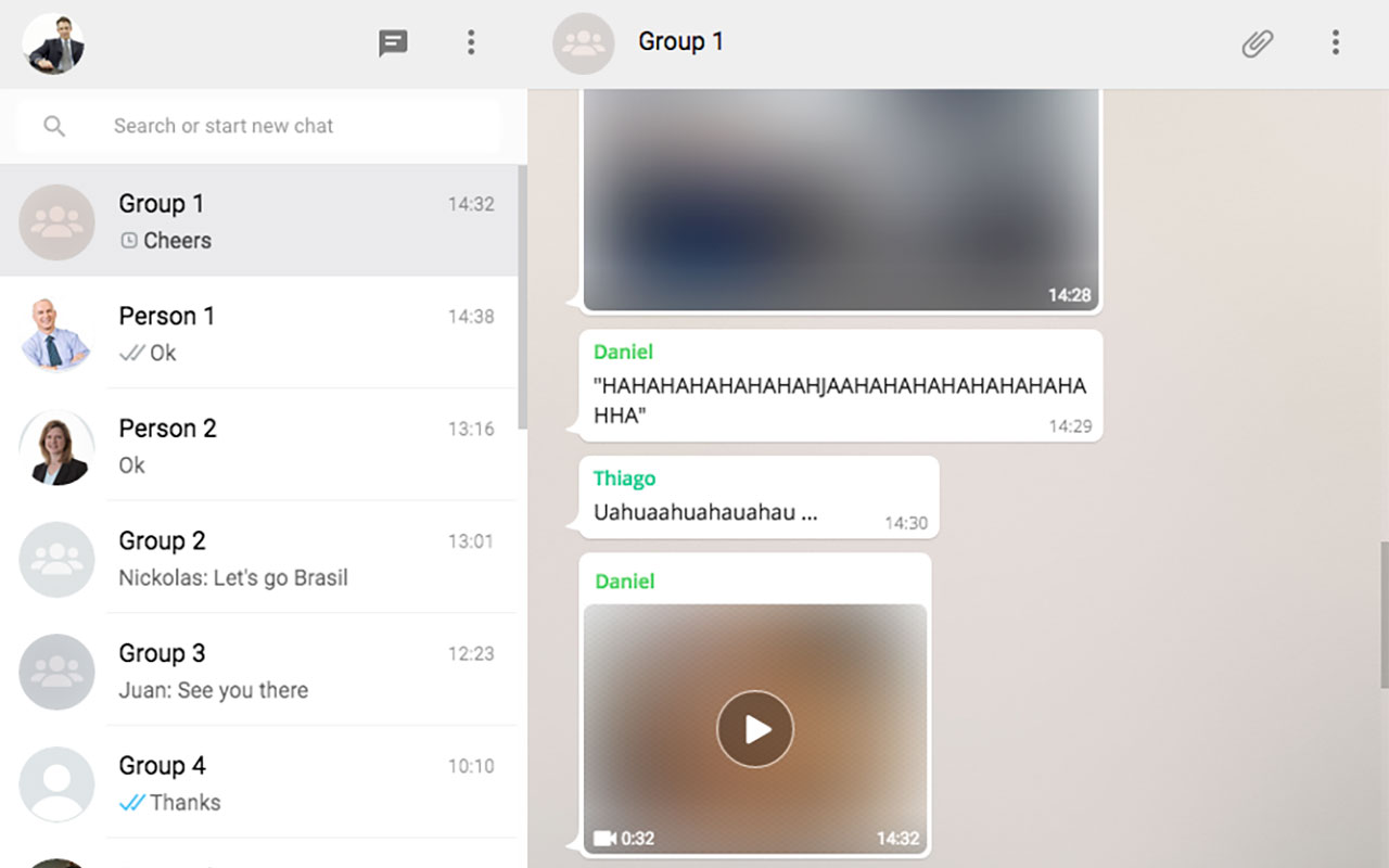 WhatsApp Blur Images截图2