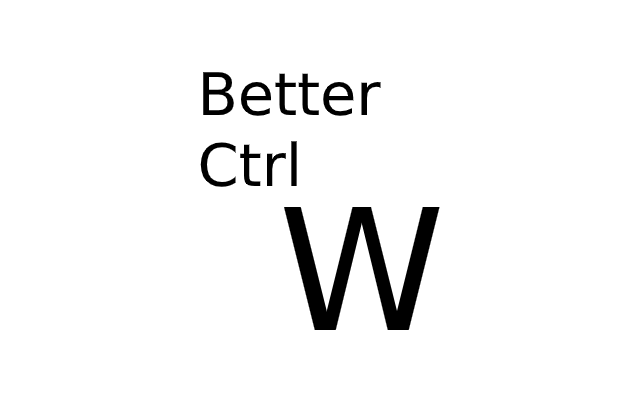 Better Ctrl-W截图1