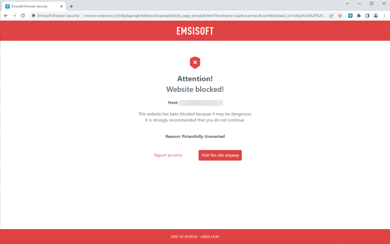 Emsisoft Browser Security截图1