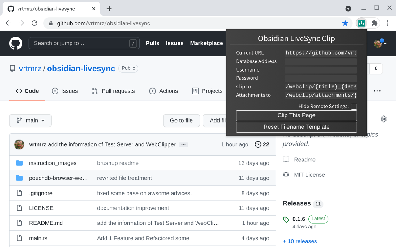 obsidian-livesync-webclip截图1
