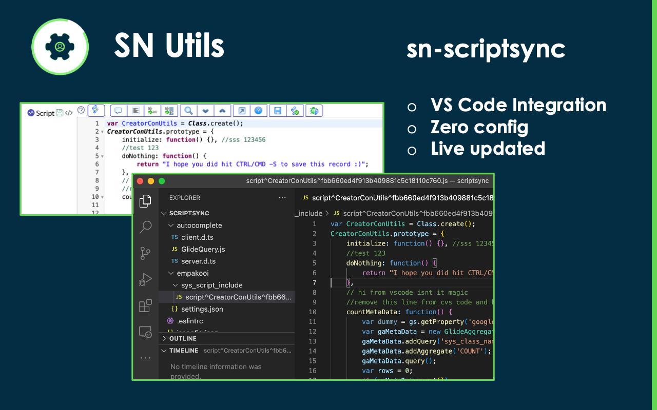 SN Utils - Tools for ServiceNow截图2