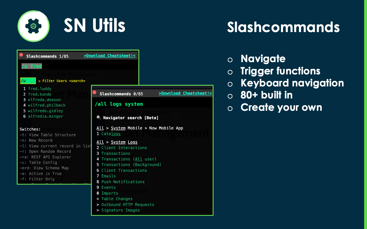 SN Utils - Tools for ServiceNow截图3
