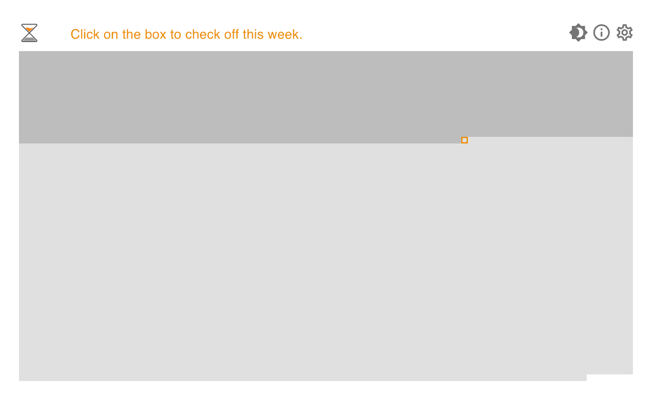 Life in Weeks - Checked截图1