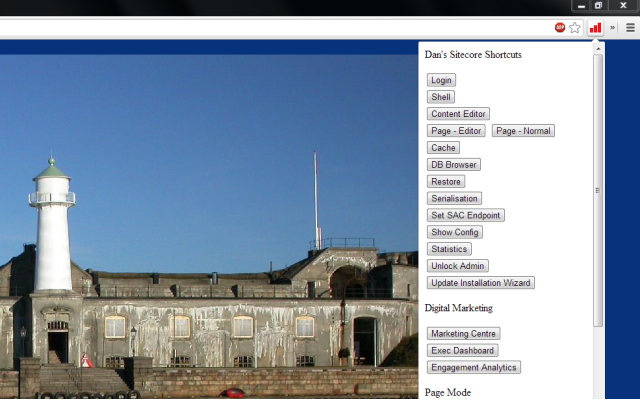 Dan's Sitecore Shortcuts截图1