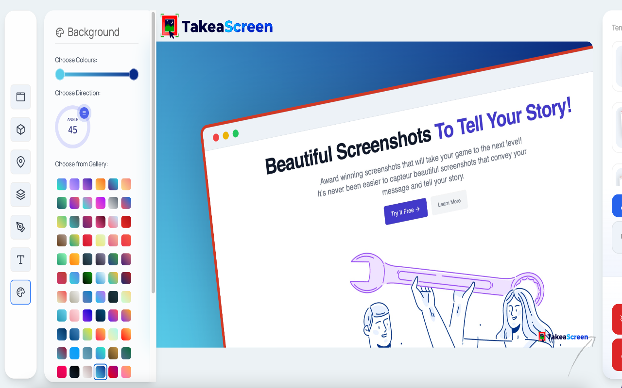 TakeAscreen | Record & Capture Screenshots截图1
