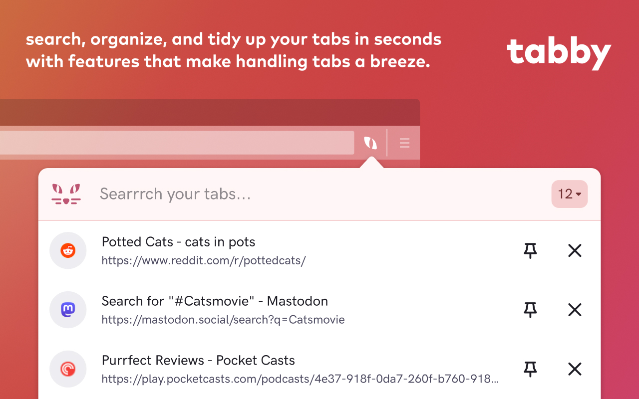 tabby - fast tab switching截图3