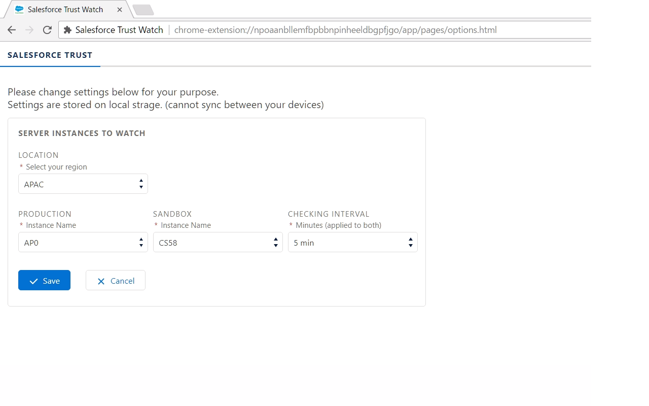 Salesforce Trust Watch截图1