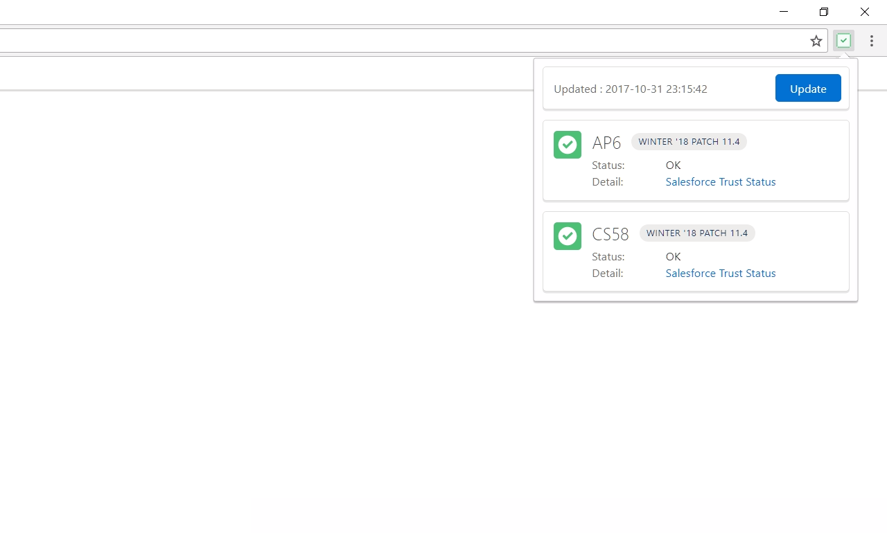 Salesforce Trust Watch截图2