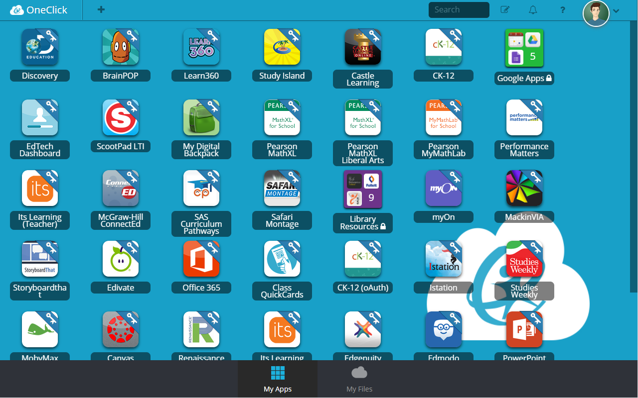 ClassLink OneClick Extension截图1