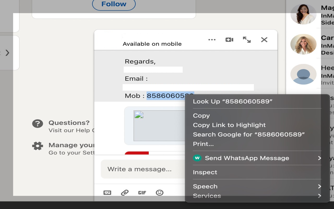 Whatsify! Send WhatsApp without contact截图2